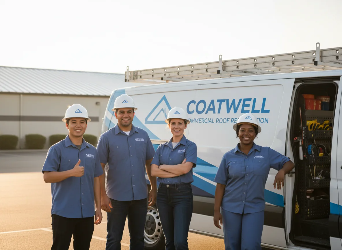 Commercial roof coating company in Peetz, CO